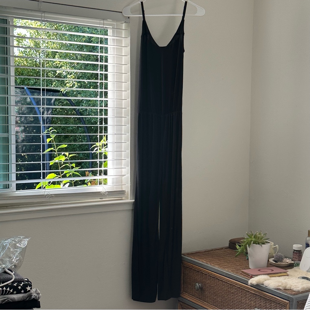 Splendid Black Jersey Jumpsuit Xs